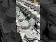 Lampu High Bay Ip65 Aluminium Kaca Tempered Pabrik Lampu Led Anti Ledakan