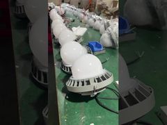 Kecerahan Tinggi High Bay Light Aluminium Tempered Glass 50w 100w 150w Led Lampu Bukti Ledakan