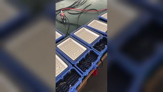 AC85-265V 3000K-6500K Lampu Jalan LED Kecerahan Tinggi dengan Efisiensi 120lm/W