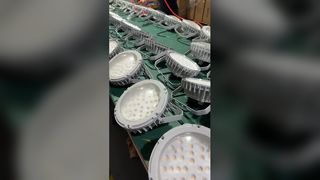 Lampu Penambangan Bukti Ledakan ATEX dengan Chip LED SMD2835/3030 Perlindungan IP66