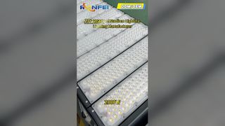 Tunnel Farm3000-6500K Lampu Sorot Led Aluminium Pemasangan di Dinding Luar Ruangan