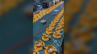 Pencahayaan Bukti Ledakan LED Teluk Tinggi Industri dengan Exde ⅡC T6 Gb, IP65