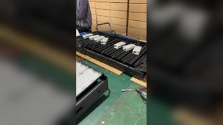 Lihat Demo Lampu Kotak Sepatu Aluminium 200W 300W 400W 500W IP66 Hemat Energi untuk Jalan Raya