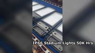 Pencahayaan Stadion LED Tahan Air IP66 dengan Umur 50.000 Jam dan Opsi yang Dapat Disesuaikan