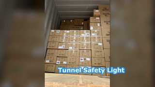 Penerangan Terowongan Kereta Bawah Tanah Baru Kaca Tempered Aluminium Ip65 Tahan Air Tahan Ledakan