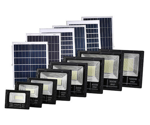 20 Watt LED Lampu Surya Floodlight Untuk Jalan IP65 Waterproof