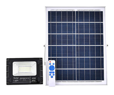 20 Watt LED Lampu Surya Floodlight Untuk Jalan IP65 Waterproof