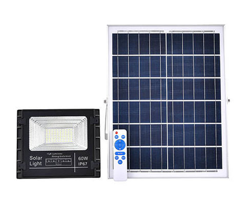 20 Watt LED Lampu Surya Floodlight Untuk Jalan IP65 Waterproof