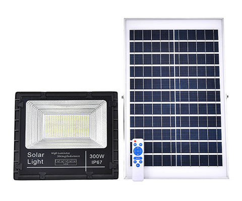 20 Watt LED Lampu Surya Floodlight Untuk Jalan IP65 Waterproof