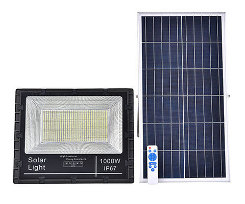 20 Watt LED Lampu Surya Floodlight Untuk Jalan IP65 Waterproof