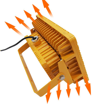 Lampu High Bay Anti Ledakan 180W dengan Peringkat IP66 dan Konstruksi Paduan Aluminium untuk Lokasi Berbahaya