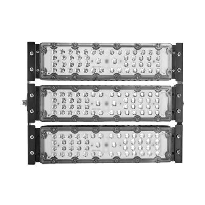 150W IP65 Waterproof LED Modular Flood Light dengan Efisiensi 100lm/w untuk Pencahayaan Luar