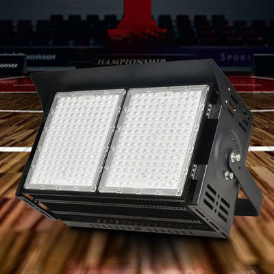 Lampu Sorot LED Stadion IP66 600W Paduan Aluminium untuk Olahraga Luar Ruangan