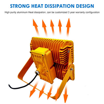 400W IP65 Waterproof Aluminium Led Explosion Proof Lighting untuk Lokasi Berbahaya