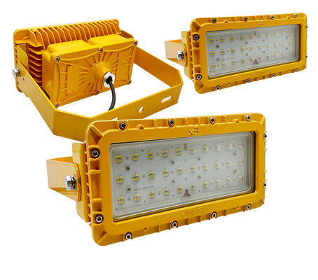 Custom ATEX Disetujui Led Led Led Led Proof Floodlight dengan IP65 Waterproof Aluminium Alloy Housing
