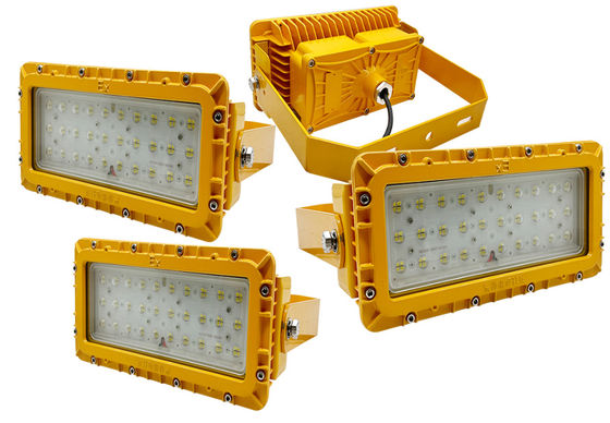 Lampu LED yang Disetujui OEM ATEX dengan Kaca Tempered Kelas 1 Divisi 1