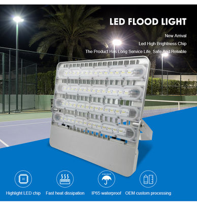 Lampu Sorot Penerangan Stadion LED Eksterior 110W 220W Untuk Lapangan Basket