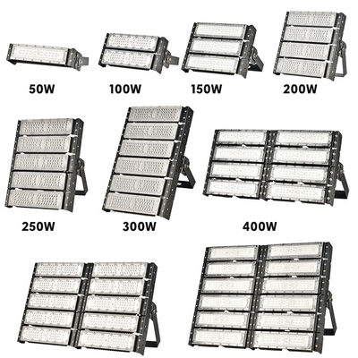 Lampu Sorot LED Modular Luar Ruangan yang Dapat Diredupkan IP66 Tahan Air 50W hingga 600W