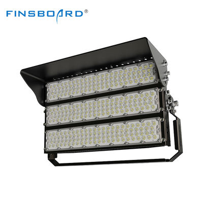 Custom 130lm 400 Watt Led Stadium Lampu Untuk Arena Lapangan 3 Modul