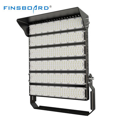 Custom 130lm 400 Watt Led Stadium Lampu Untuk Arena Lapangan 3 Modul