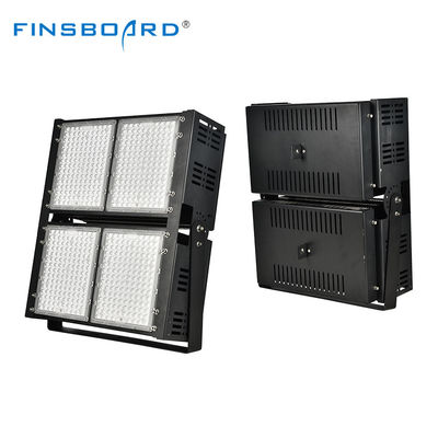 300W IP65 Waterproof LED Stadium Light dengan Aluminium + Clear PC untuk Lampu Olahraga Luar Ruangan