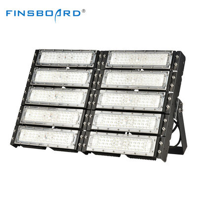 Lampu Sorot Keamanan LED Bertenaga Tinggi IP66 200w 250w 300w 400w 500w 600w Lampu Sorot Tiang Tinggi LED Dengan Perumahan SKD