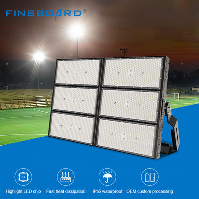 1200W High Mast Led Lampu Banjir Olahraga Outdoor Meanwell Driver
