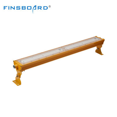 Lampu Linear Industri Tahan Ledakan IP66 50w 100w 200w Lampu Berperingkat ATEX