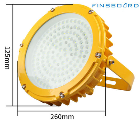 Lampu pertambangan tahan ledakan Atex Perlengkapan pencahayaan area berbahaya AC220V IP66