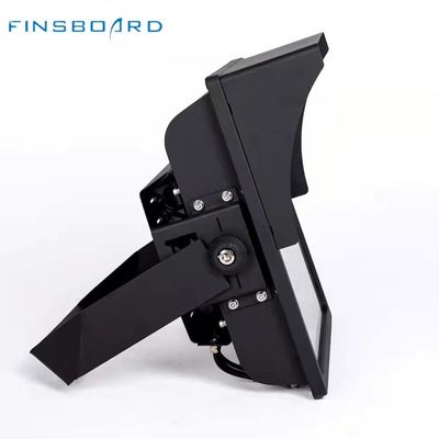 Rentang Frekuensi 50-60Hz Lampu Banjir LED Di Putih Hitam Warna Permukaan