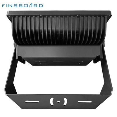 Rentang Frekuensi 50-60Hz Lampu Banjir LED Di Putih Hitam Warna Permukaan
