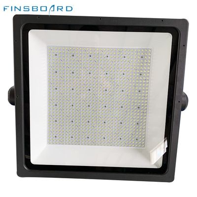 Rentang Frekuensi 50-60Hz Lampu Banjir LED Di Putih Hitam Warna Permukaan