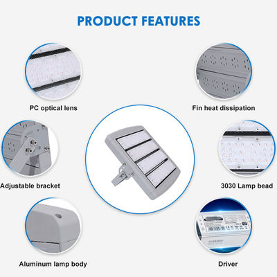 Lampu Stadion LED Efisiensi Tinggi Tahan Air IP65 dengan Suhu Warna 3000K/4000K/5000K/5700K
