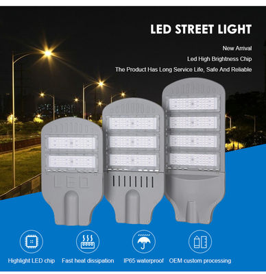 Lampu Jalan LED Tahan Air IP65 dengan Chip SMD2835/3030 untuk Penerangan Jalan Raya dalam Rentang Daya 100W-200W