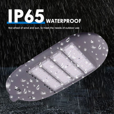 Lampu Jalan LED Daya 100W-200W Tahan Air IP65 dengan Umur 50000 Jam untuk Penerangan yang Dipasang di Tiang Luar Ruangan