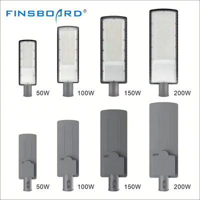 Lampu Jalan LED IP66 SMD3030 50w Hingga 200w Perlindungan Lingkungan untuk Jalan Raya