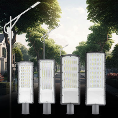 120LM/W IP66 Waterproof Die-Cast Aluminium LED Street Light untuk Pencahayaan Jalan Raya Luar Ruang