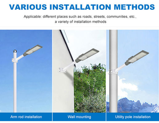 IP66 Waterproof Die-Casting Aluminium LED Street Light dengan SMD2835 LED untuk penggunaan luar ruangan