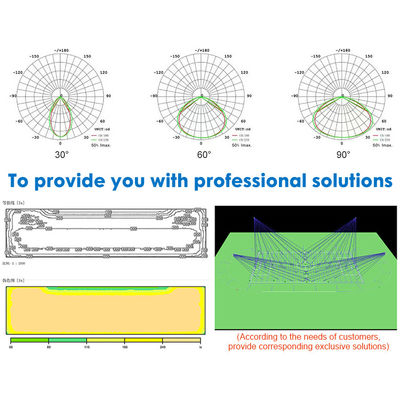 Lampu Jalan LED Efisiensi Tinggi 120lm/W dengan IP66 Tahan Air dan Tegangan Lebar AC85-265V untuk Penerangan Jalan Raya Luar Ruangan