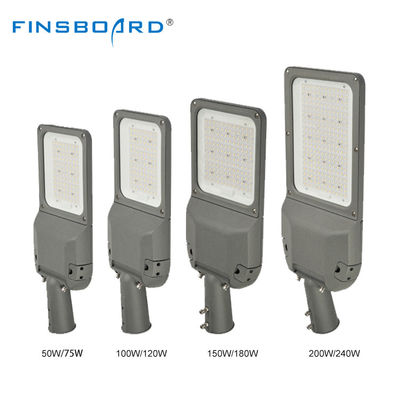 IP66 Waterproof High Brightness LED Street Light 150W-240W untuk Pencahayaan Jalan Luar Ruang