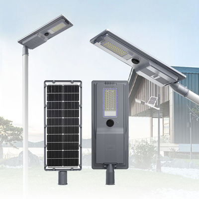 IP65 Waterproof Die-casting Aluminium 400W/600W All-in-One LED Solar Street Light untuk Pencahayaan Jalan Luar Ruang
