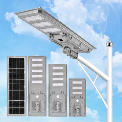 Menghemat energi Waterproof Outdoor IP65 All in One Smart Energy LED Lighting Terintegrasi Lampu Jalan Surya 60W 80W 100W