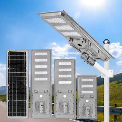 Menghemat energi Waterproof Outdoor IP65 All in One Smart Energy LED Lighting Terintegrasi Lampu Jalan Surya 60W 80W 100W