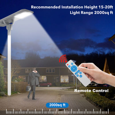 Pencahayaan Jalan Luar IP66 Waterproof StreetLight 400w 600w 800w 1000w 1200w Terintegrasi All in One Led Solar Street Light