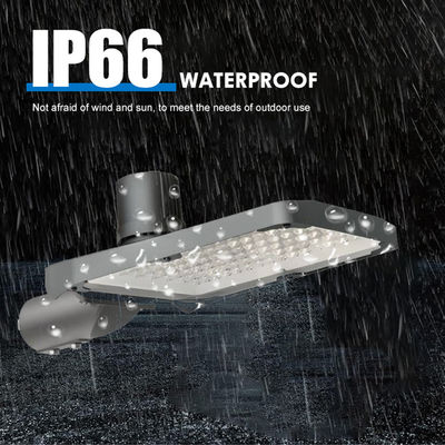 Mudah Pemasangan Pengemudi Unik yang Dapat Dipisahkan Ip66 Die-Cast Aluminium 60w 100w 150w 200w Kontrol Cahaya Terintegrasi Lampu Jalan Led