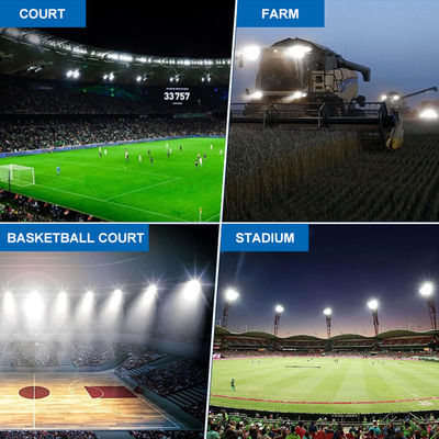 Lampu Stadion LED Aluminium IP65 Tahan Air 600W-1200W untuk Lapangan Basket dan Lapangan Olahraga