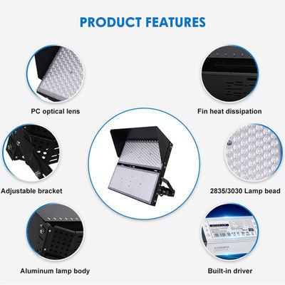 Outdoor Football Stadium Tennis Court Lighting Ip66 High Mast Light Lampu Banjir 400w 800w 1200w Led Stadium Lampu Banjir