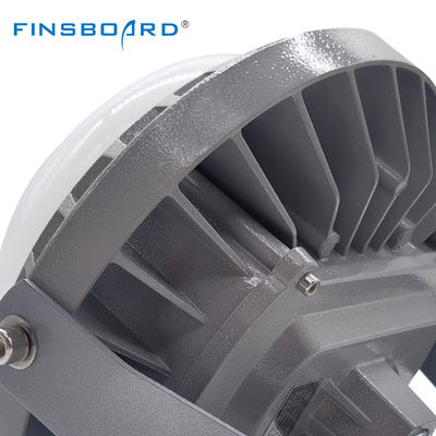 Lampu High Bay Industri Tahan Air IP65 dengan Suhu Warna 5500-6500K dan Konstruksi Aluminium + Kaca Tempered