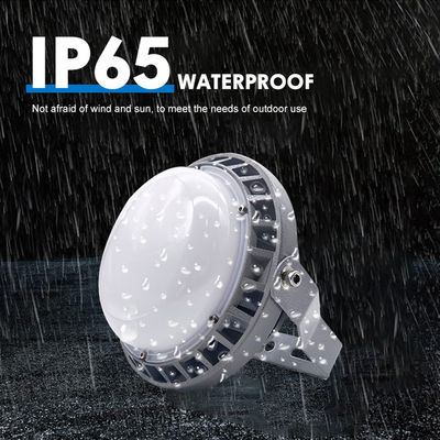 Lampu High Bay Industri Tahan Air IP65 dengan Suhu Warna 5500-6500K dan Konstruksi Aluminium + Kaca Tempered