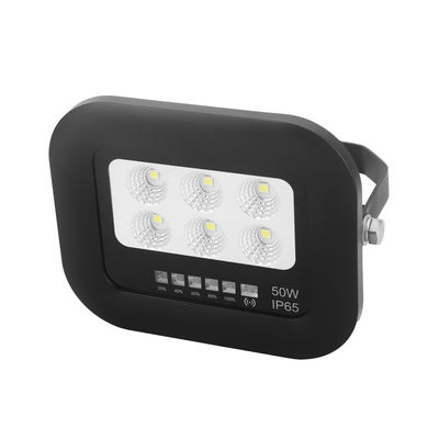 50 Watt LED Lampu Surya IP65 All-Black Monocrystalline Silicon Panel Surya